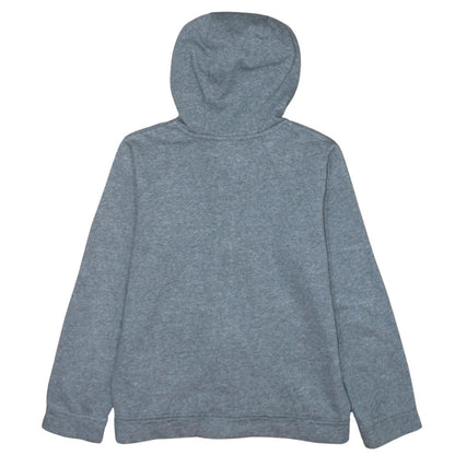 Nike Boys Grey Full Zip Hoodie L 147-158cm Classic Fleece Sweatshirt