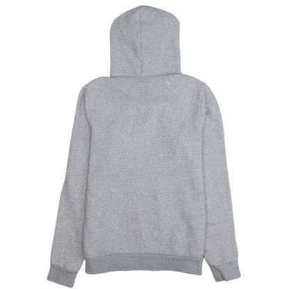 Puma Women Grey Logo Pullover Hoodie Size 12 Medium