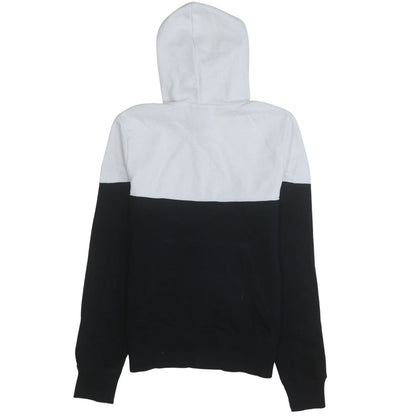 Nike Men's Black White Pullover Hoodie Small Graphic Logo Sportswear