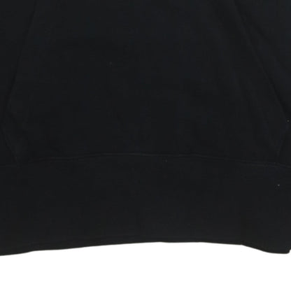Nike Men's Black White Pullover Hoodie Small Graphic Logo Sportswear