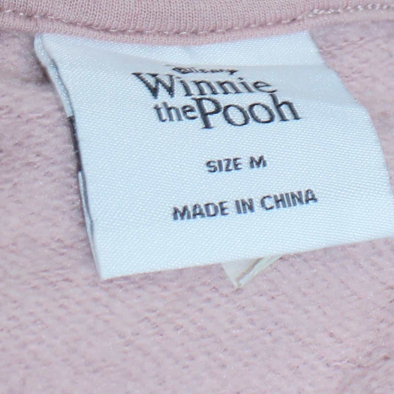 Disney Winnie the Pooh Women's Pink M Pullover Sweatshirt