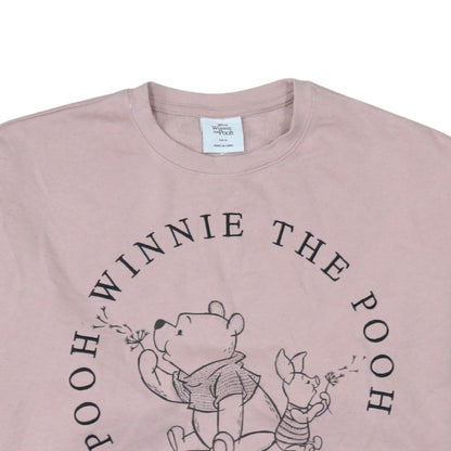 Disney Winnie the Pooh Women's Pink M Pullover Sweatshirt