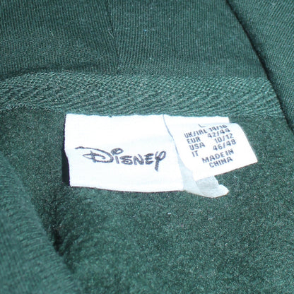 Disney Primark Cares Women's Green Pullover Hoodie Size L 14/16
