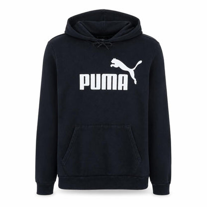 Puma Men's Black Regular Fit Pullover Hoodie Size S