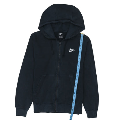 Nike Men's Black XS Full Zip Hoodie Fleece Sweatshirt