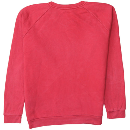 Levi's Men's Red Small Logo Graphic Pullover Sweatshirt