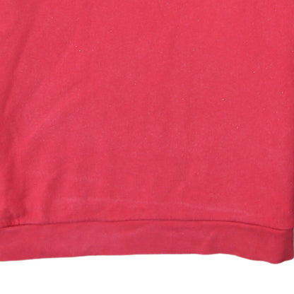 Levi's Men's Red Small Logo Graphic Pullover Sweatshirt