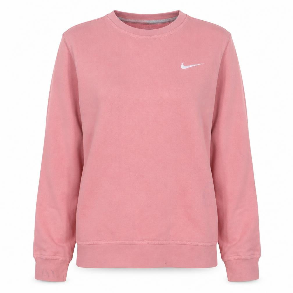 Nike Women's Pink Crew Neck Pullover Sweatshirt Size M