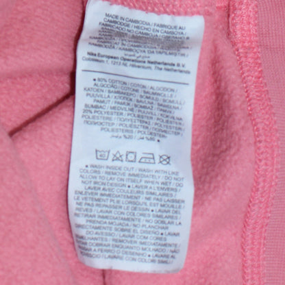 Nike Women's Pink Crew Neck Pullover Sweatshirt Size M
