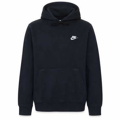 Nike Men's Black Pullover Hoodie Small Logo Sportswear Sweatshirt
