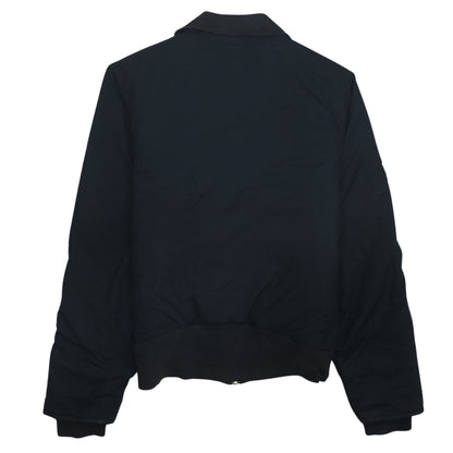 Puma Women Black Size 16 Bomber Jacket Full Zip Casual Sportswear