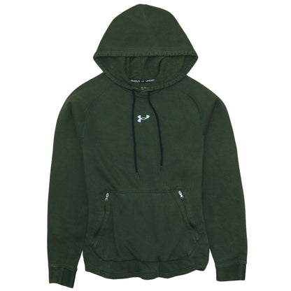 Under Armour Men's Green XS Pullover Hoodie ColdGear Fleece