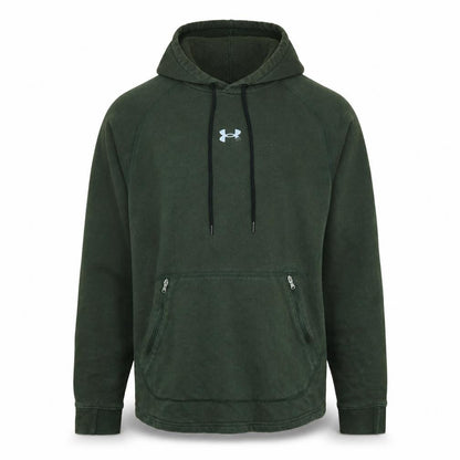Under Armour Men's Green XS Pullover Hoodie ColdGear Fleece