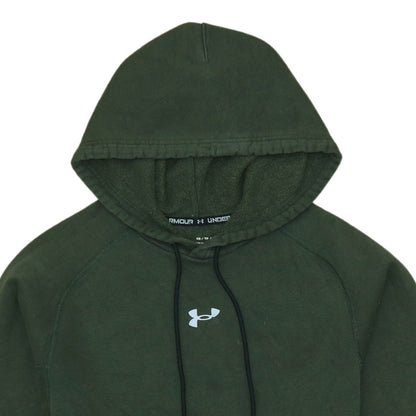 Under Armour Men's Green XS Pullover Hoodie ColdGear Fleece