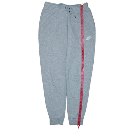 Nike Boys Grey Jogger Sweatpants Small Fleece Activewear Trousers