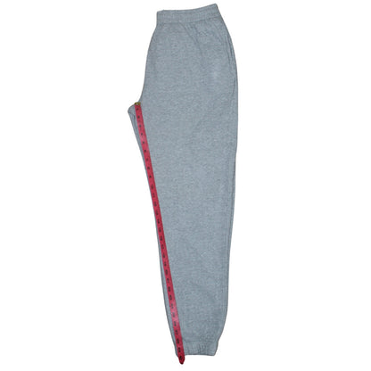 Kappa Men’s Grey Fleece Joggers XL Regular Fit Sportswear