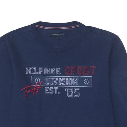 Tommy Hilfiger Men’s Blue Long Sleeve Sport Graphic T-Shirt Size S
