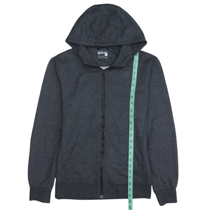 Adidas Men's Grey Full Zip Hoodie Size S Sport Essentials