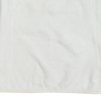 The North Face Women's White Fleece Pullover Sweatshirt L 1/4 Zip