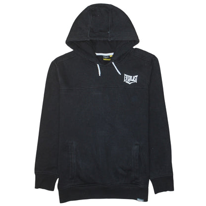 Everlast Men's Black Pullover Hoodie M Sports Fleece Sweatshirt