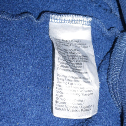 Lacoste Sport Men's Blue Full Zip Hoodie Size L Regular Fit