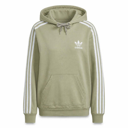 Adidas Women Beige Hoodie Size 12 Pullover Hooded Sweatshirt