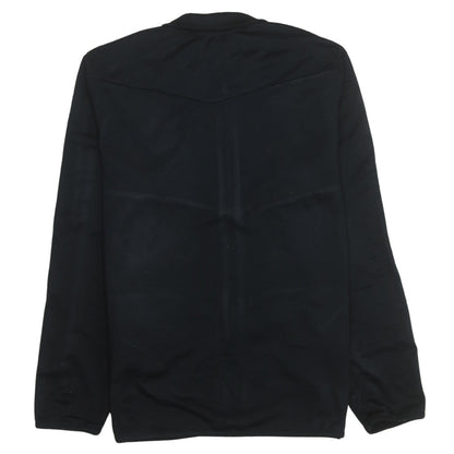 Adidas Boys Black Full Zip Sweatshirt 13-14 Years Sports Training Top