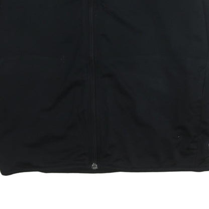 Adidas Boys Black Full Zip Sweatshirt 13-14 Years Sports Training Top