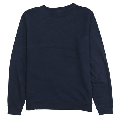 Tommy Hilfiger Men's Blue XL Crew Neck Cotton Sweatshirt