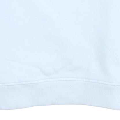 The North Face Boys White Pullover Sweatshirt L Graphic Print Crew Neck