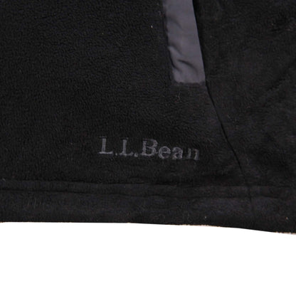 L.L. Bean Men's Black S Fleece Outdoor Full Zip Jacket