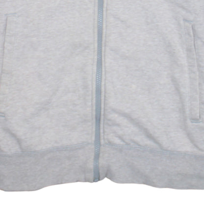 Adidas Mens Grey Full Zip Sports Hoodie Size L