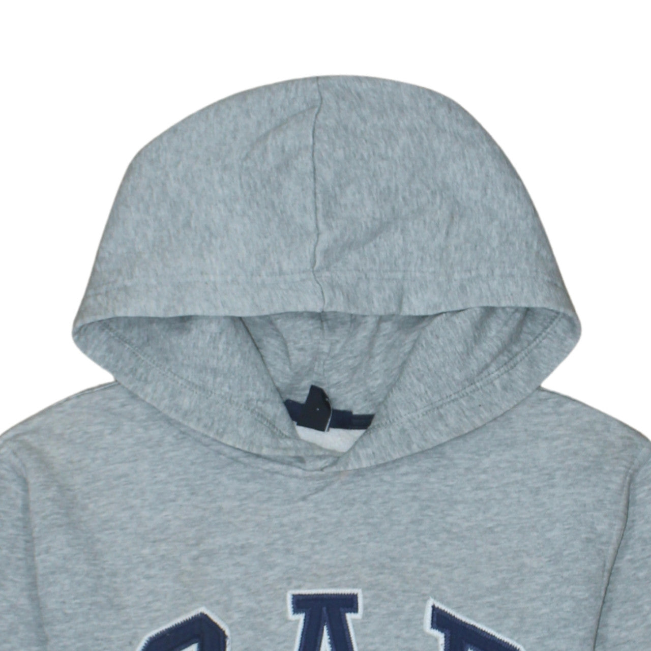 GAP Kids Boys Grey Hoodie 12 Years XL Pullover Logo Cotton Blend