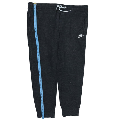 Nike Men's Black Cotton Jogger Trousers Size L