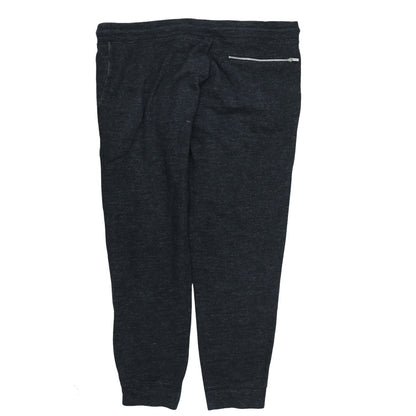 Nike Men's Black Cotton Jogger Trousers Size L