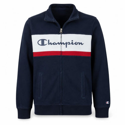 Champion Boys Blue Full Zip Colourblock Sweatshirt 15-16 Years
