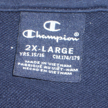 Champion Boys Blue Full Zip Colourblock Sweatshirt 15-16 Years