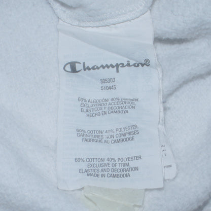 Champion Boys White Graphic Logo Pullover Sweatshirt 13-14 Years