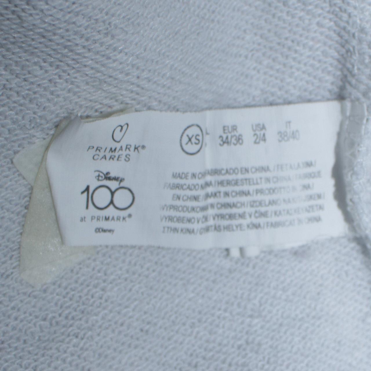 Womens UK Size XS Primark Grey Pullover Sweatshirt