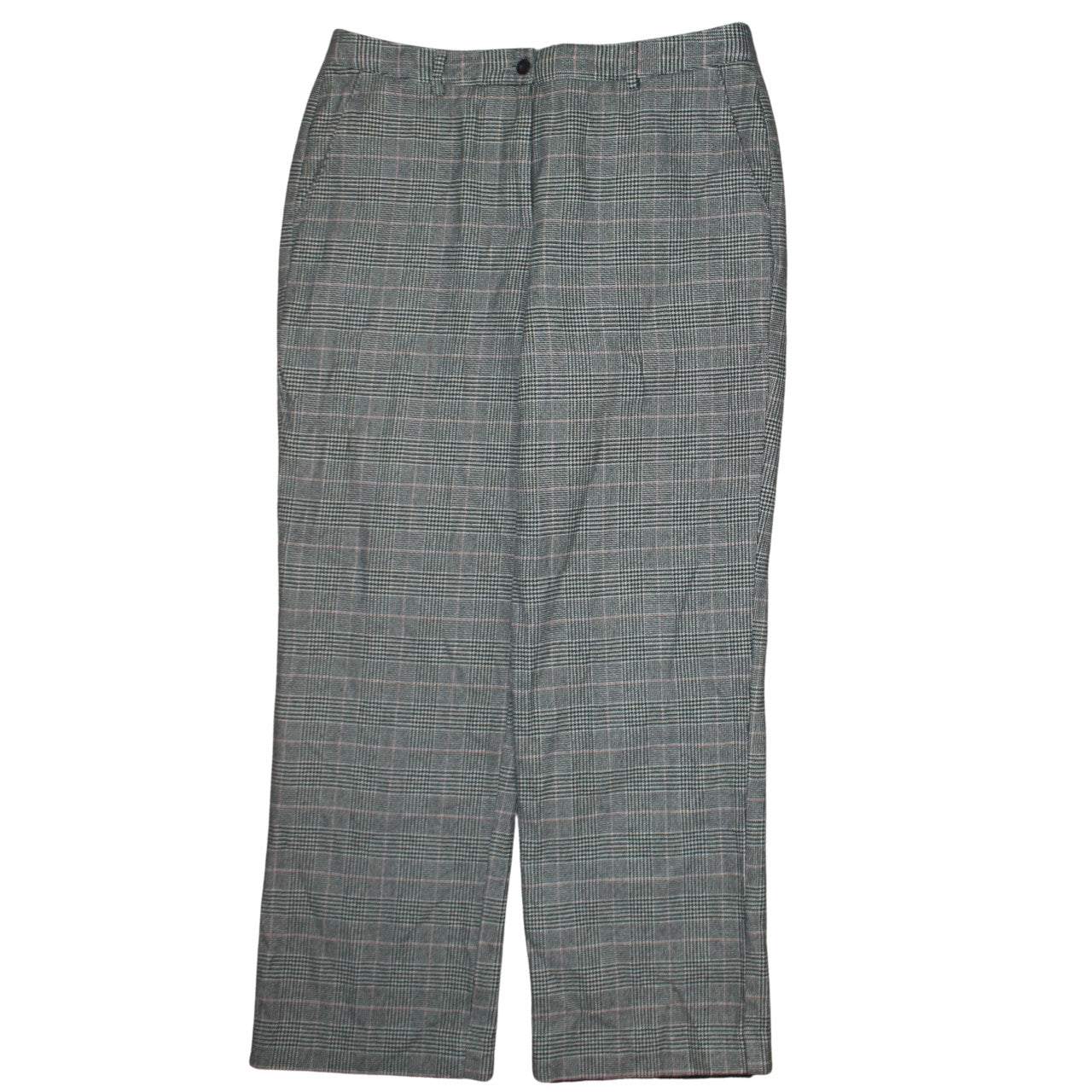 Womens UK Size 12 L.L. Bean Classic Fit BusinessCasualWorkwear Grey Trousers