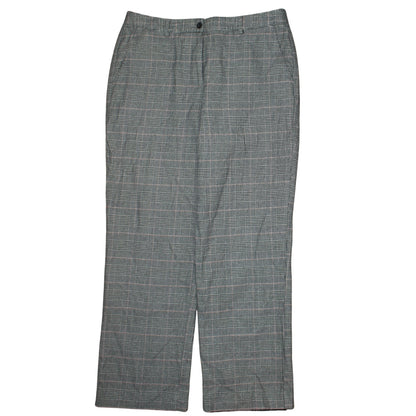 Womens UK Size 12 L.L. Bean Classic Fit BusinessCasualWorkwear Grey Trousers
