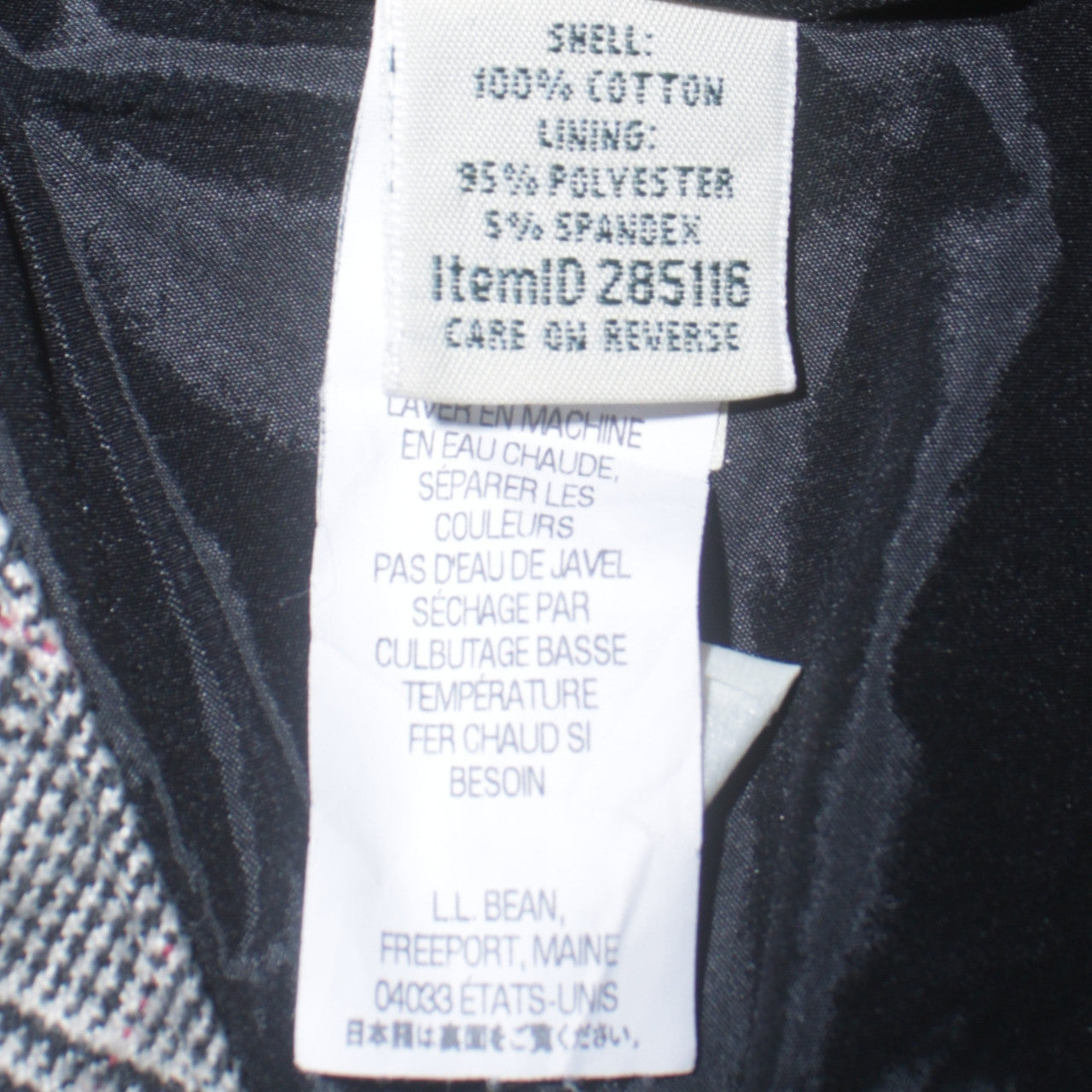 Womens UK Size 12 L.L. Bean Classic Fit BusinessCasualWorkwear Grey Trousers