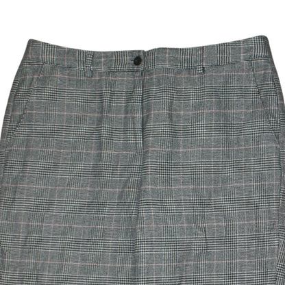 Womens UK Size 12 L.L. Bean Classic Fit BusinessCasualWorkwear Grey Trousers