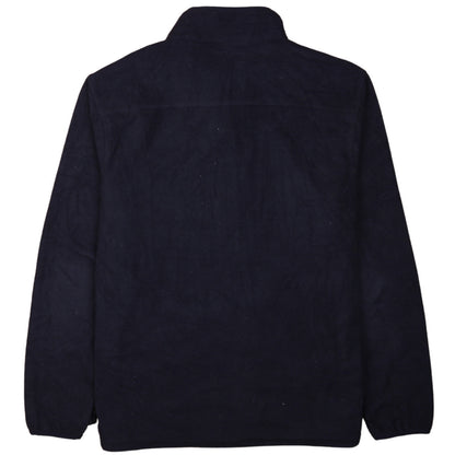 Kappa Men's Blue Fleece Full Zip Jacket XL Sports Casual