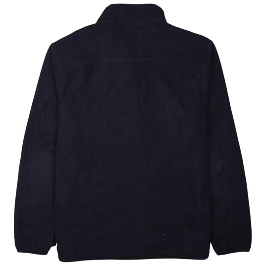 Kappa Men's Blue Fleece Full Zip Jacket XL Sports Casual