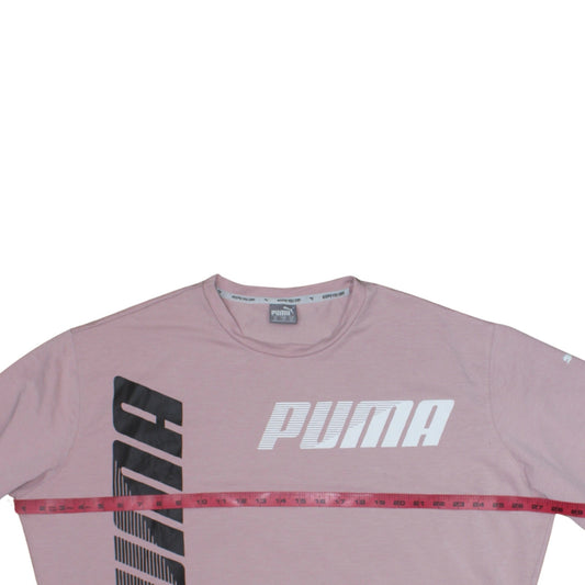 Puma Women's Pink XL Crew Neck Pullover Sweatshirt