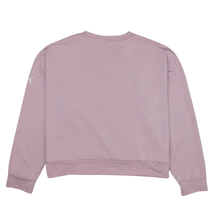 Puma Women's Pink XL Crew Neck Pullover Sweatshirt