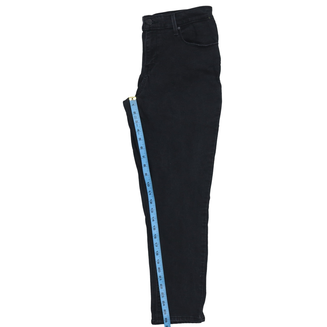 Levi's Women's Black Size 12 Classic Mid Rise Skinny Jeans