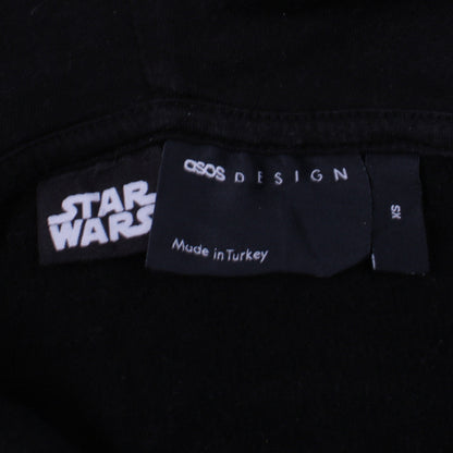 ASOS Design Star Wars Black Pullover Hoodie Men's XS Graphic
