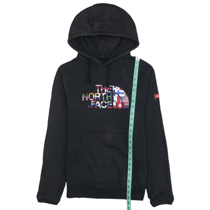 The North Face Men's Black Pullover Hoodie Size M Graphic Logo